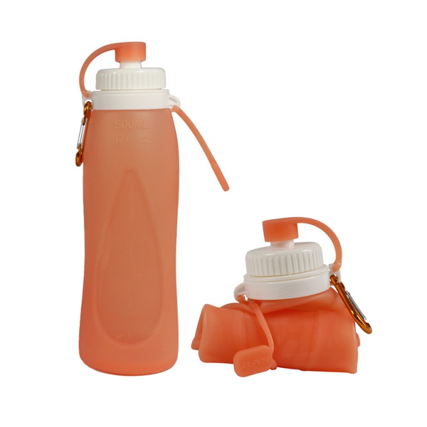 Silicone Water Cup Outdoor Portable Kettle Mountain Sports Water Bottle